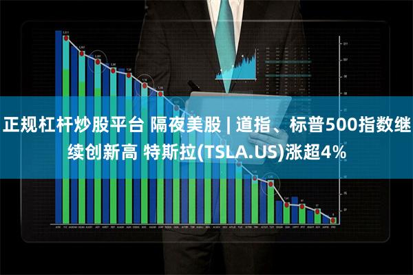 正规杠杆炒股平台 隔夜美股 | 道指、标普500指数继续创新高 特斯拉(TSLA.US)涨超4%