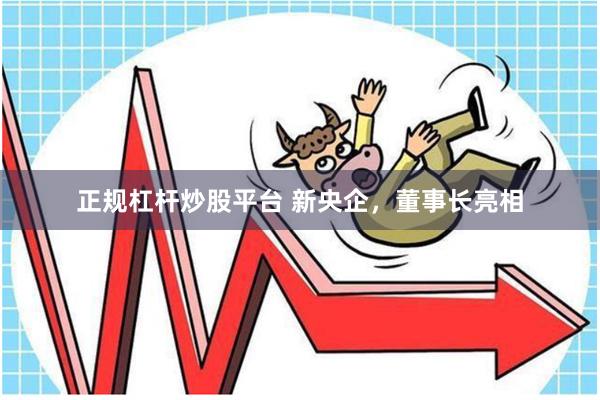 正规杠杆炒股平台 新央企，董事长亮相